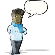 Cartoon Man Talking N7