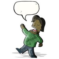 Cartoon Man Talking N8