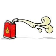 can of gasoline cartoon