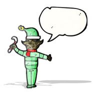 Cartoon Christmas Elf N56