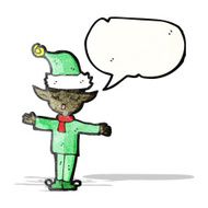 Cartoon Christmas Elf N57