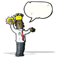 cartoon prince taking oath N2