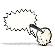 skull cartoon