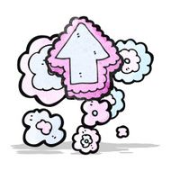 decorative arrow cartoon N3