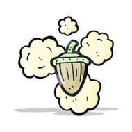 cartoon acorn N15