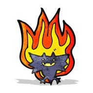 spooky halloween bat cartoon N4