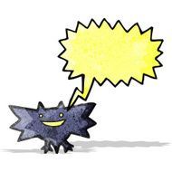 cartoon halloween bat N14