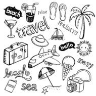 beach doodles N6