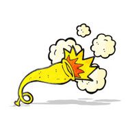 brass horn cartoon N3