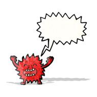 furry little monster cartoon