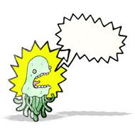 Cartoon Jellyfish N45
