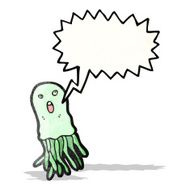 Cartoon Jellyfish N49