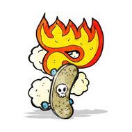 Cartoon Skateboard N12