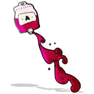 medical blood bag cartoon N2