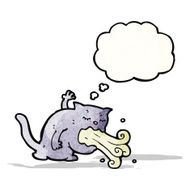 burping cat cartoon N2