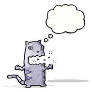 burping cat cartoon N3