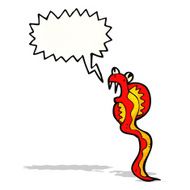 hissing snake cartoon N8