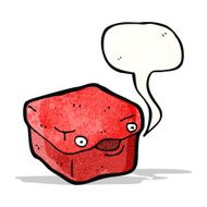 talking box cartoon character