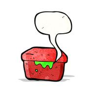 cartoon old lunch box N2