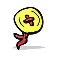cartoon old button N4