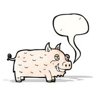 Cartoon Pig N37