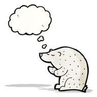 Cartoon Polar Bear N41