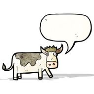 Cartoon Cow N47