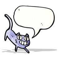 cartoon grinning cat N3