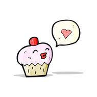 cartoon cupcake N53