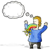 cartoon crazy hallucination