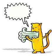burping cat cartoon N5
