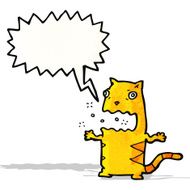 burping cat cartoon N6