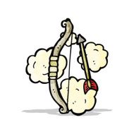 bow and arrow cartoon N5