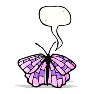 Cartoon Butterfly N52