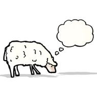 Cartoon Sheep N28