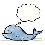 Cartoon Whale N35