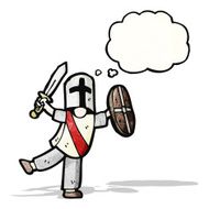 Cartoon Knight N14