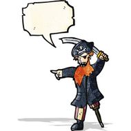 Cartoon Pirate Captain N24