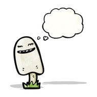 cartoon mushroom N23