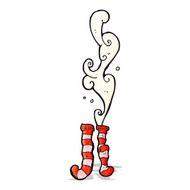 cartoon old socks