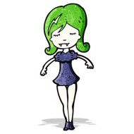 Cartoon Vampire Girl N15
