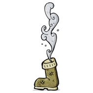 smelly old boot cartoon