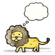 Cartoon Lion N67