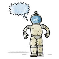 Cartoon Astronaut N20