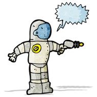 Cartoon Astronaut N21