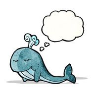 Cartoon Whale N36