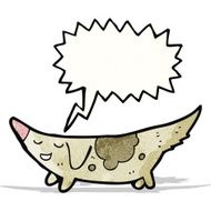 cartoon little dog N55