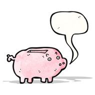 Cartoon Piggy Bank N9