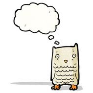 Cartoon Owl N74