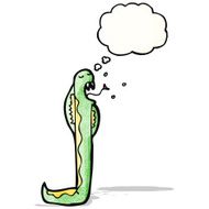 cartoon poisonous snake N13